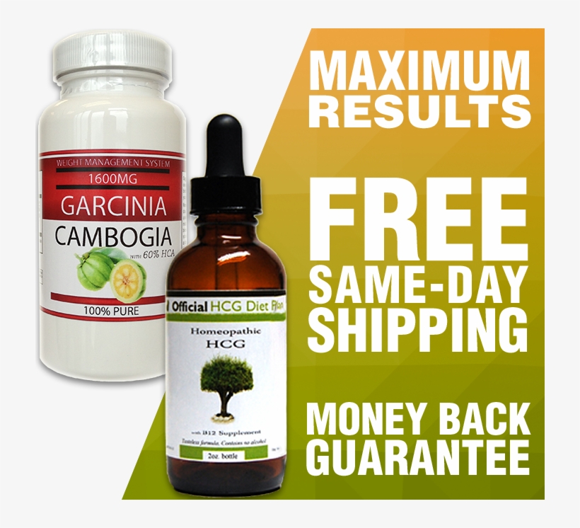 21-day Official Hcg Drops 30 Day Supply Garcinia Cambogia - Natural Foods, transparent png #9136473