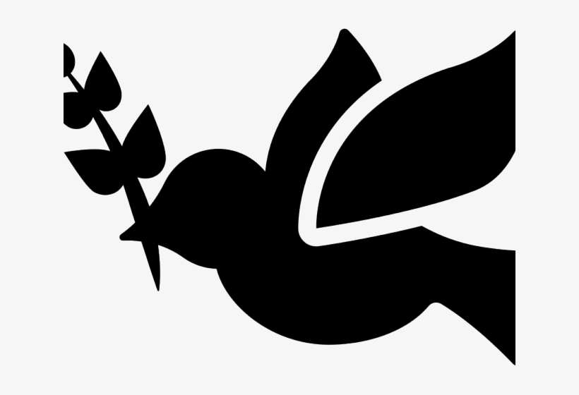 Peace Dove Clipart Svg - Peace Icon Png, transparent png #9136827