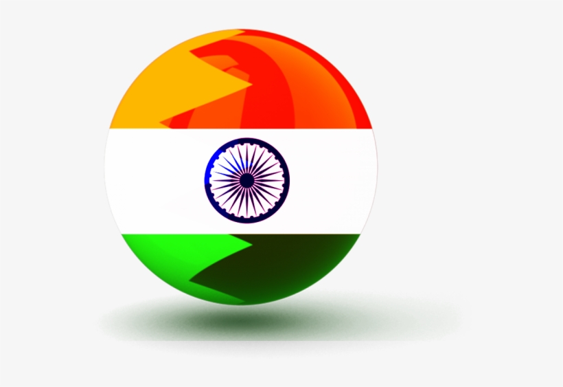 Abstract Indian Flag Background Design Flag Of India - Indian National Flag Pic Hd, transparent png #9138825