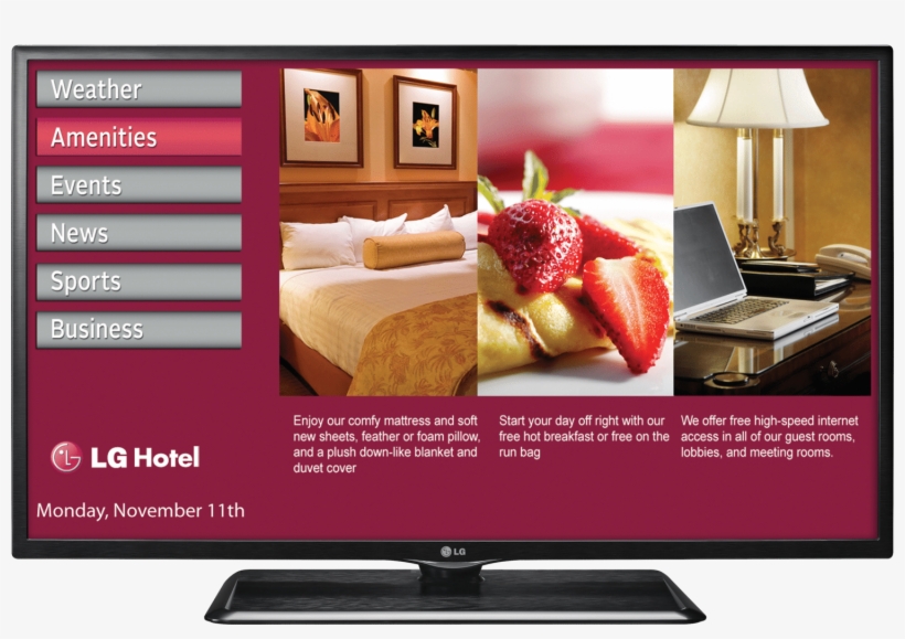 Lg Commercial Lite - Lg 42ly760h, transparent png #9138957