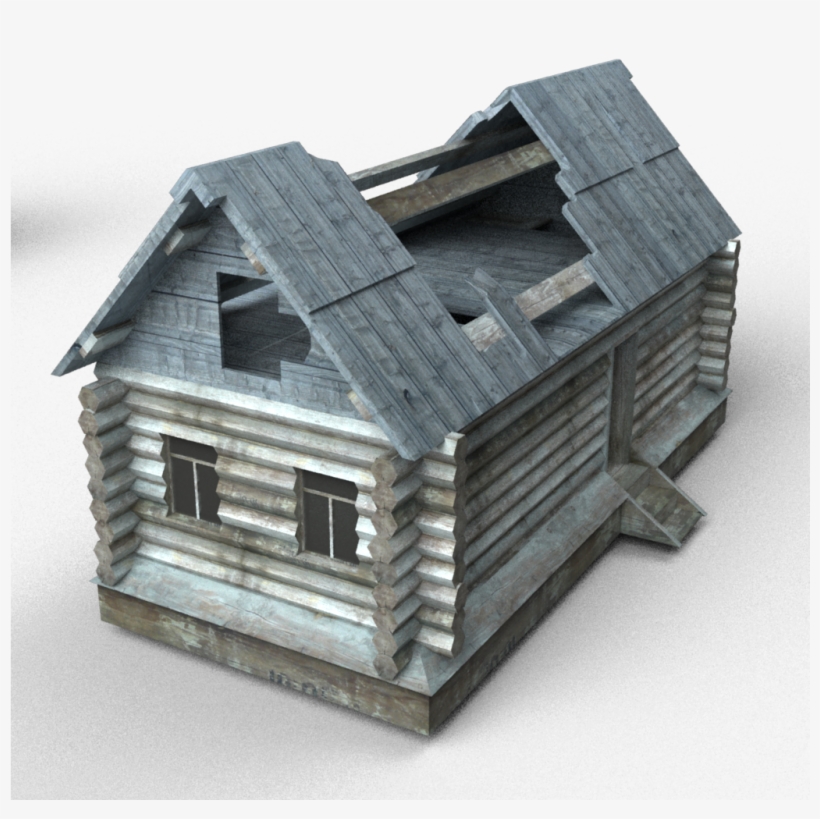 Wooden House 1 Wooden House 2 - House, transparent png #9139425