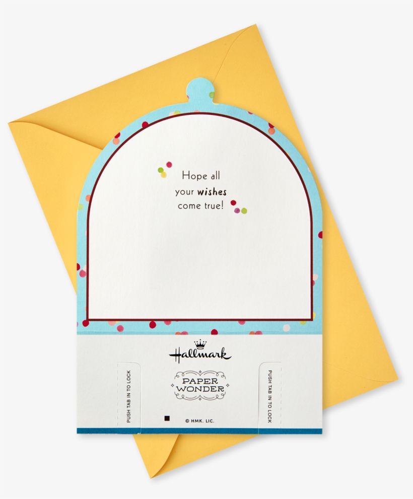 Cake Cloche Pop Up Birthday Card - Paper, transparent png #9139807