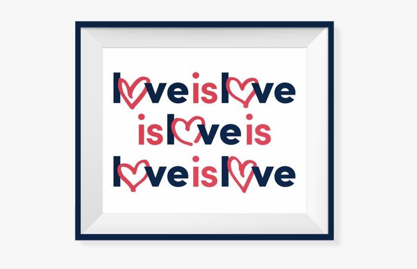 Print Loveislove Frame, transparent png #9139836