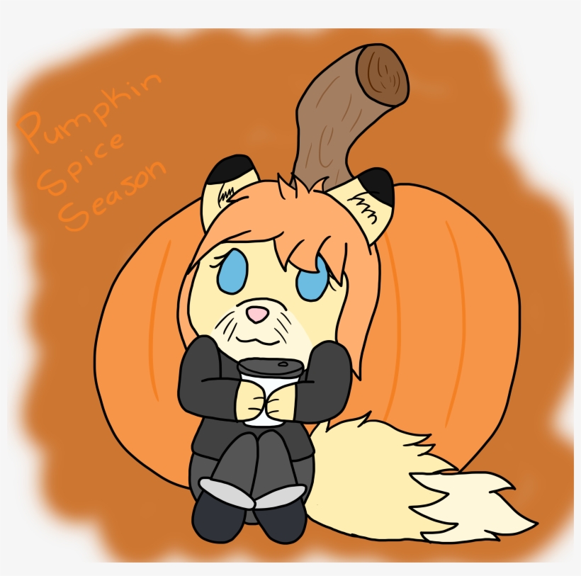 Pumpkin Spice Season - Cartoon, transparent png #9140158