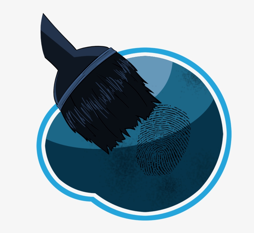 Mystery Clipart Fingerprint - Graphic Design, transparent png #9140190