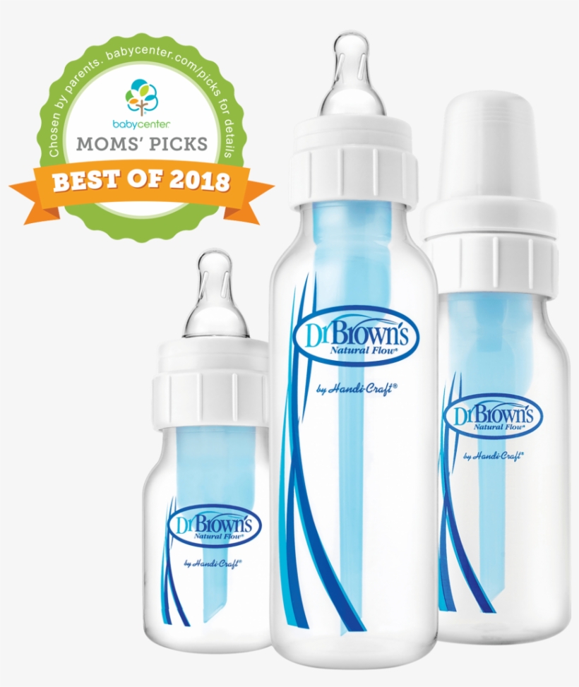 Brown's Natural Flow® Standard Baby Bottle Is A Tried - Dr Brown's Original Bottles, transparent png #9141557
