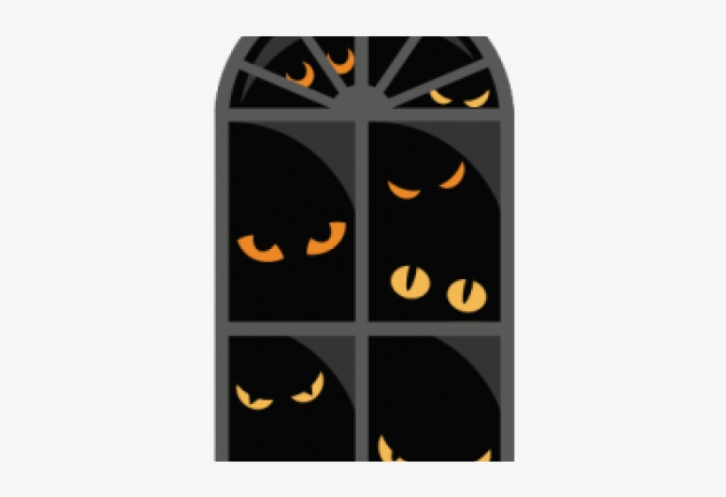 Halloween Clipart Snake - Halloween Window Clip Art, transparent png #9141611