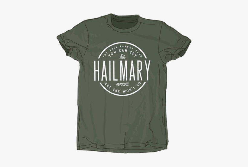 Hail Mary Military Green T-shirt - Jagermeister, transparent png #9142453