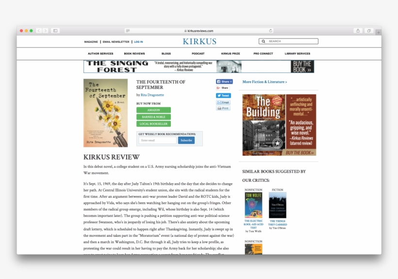 Kirkus Reviews, transparent png #9142636