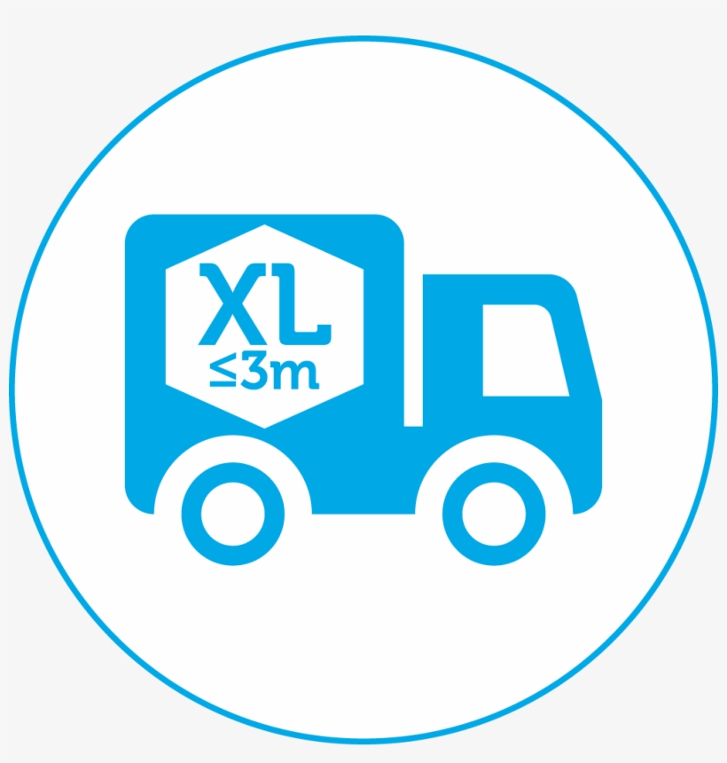 Oversized Parcel Service Up To 3m - Circle, transparent png #9142731