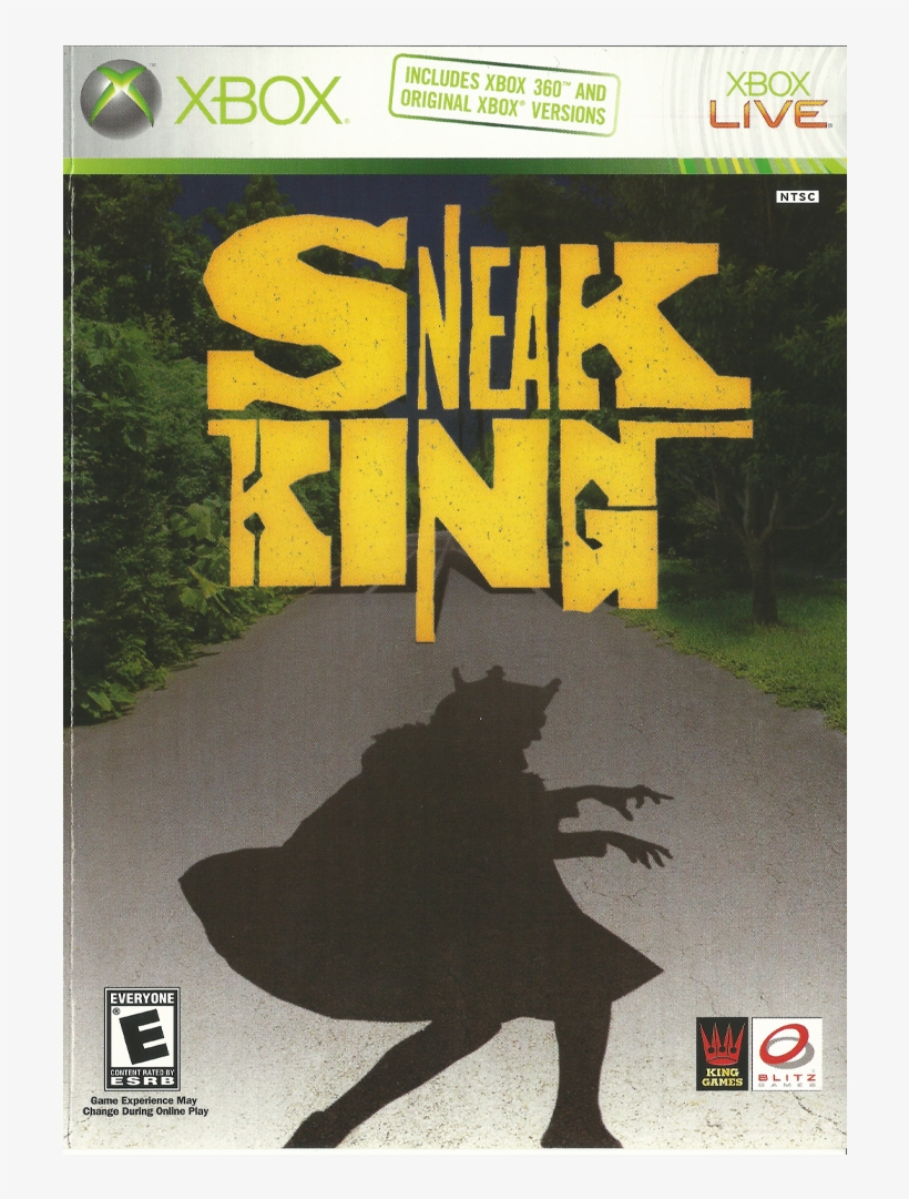 Sneak King Xbox 360, transparent png #9143064