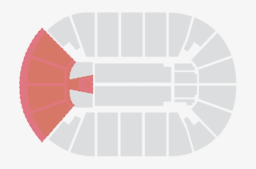 Courtside Club Map - Circle, transparent png #9143637