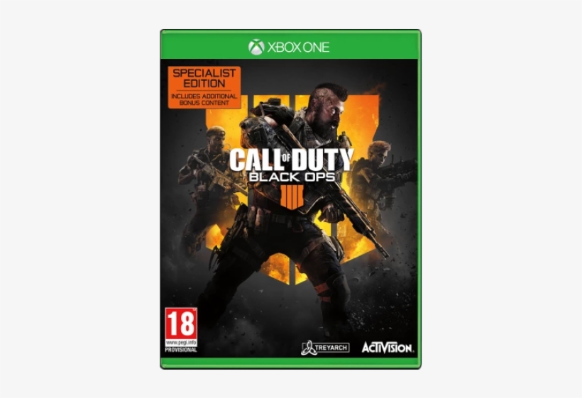 Call Of Duty - Black Ops 4 Xbox One, transparent png #9144188