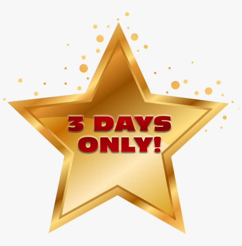 3 Day Sale Png, transparent png #9144189