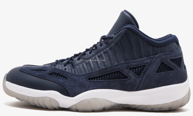 On Line Air Jordan 11 Retro Low Ie - Black Pg, transparent png #9144597