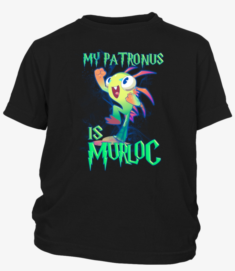 My Patronus Is Murloc T Shirt - T Shirts Code, transparent png #9145537