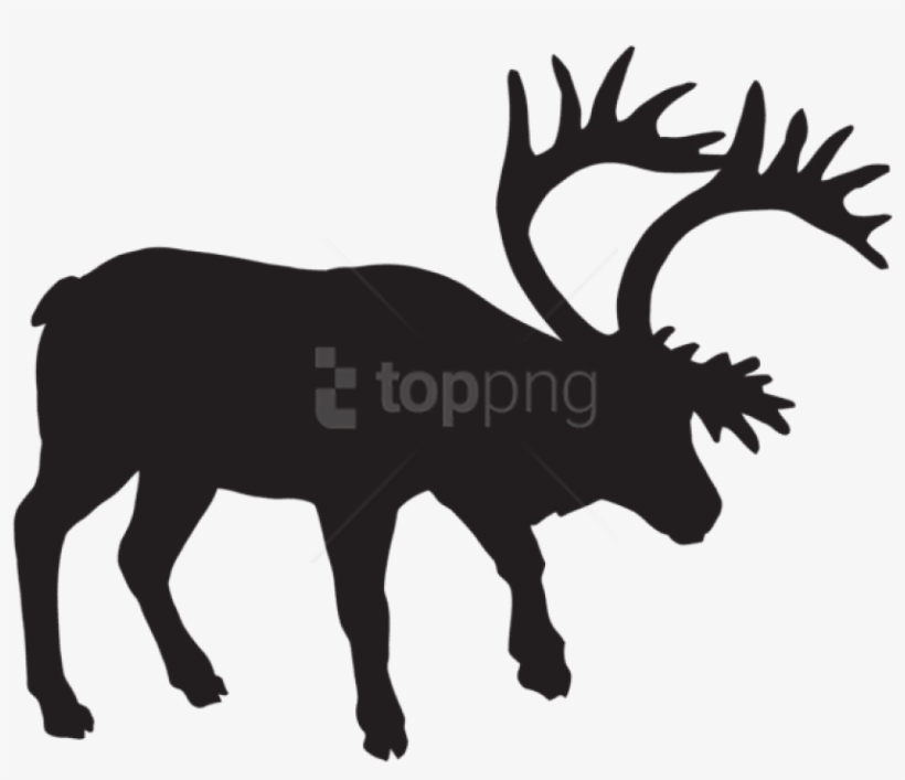 Free Png Fallow Deer Silhouette Png - Silhouette, transparent png #9146201