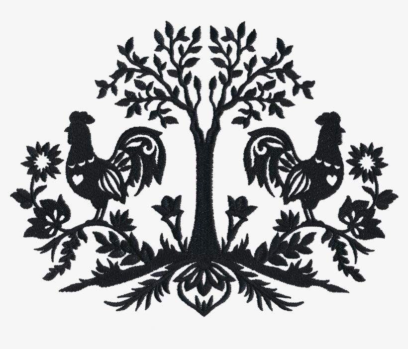 Roosters - Silhouette, transparent png #9146260