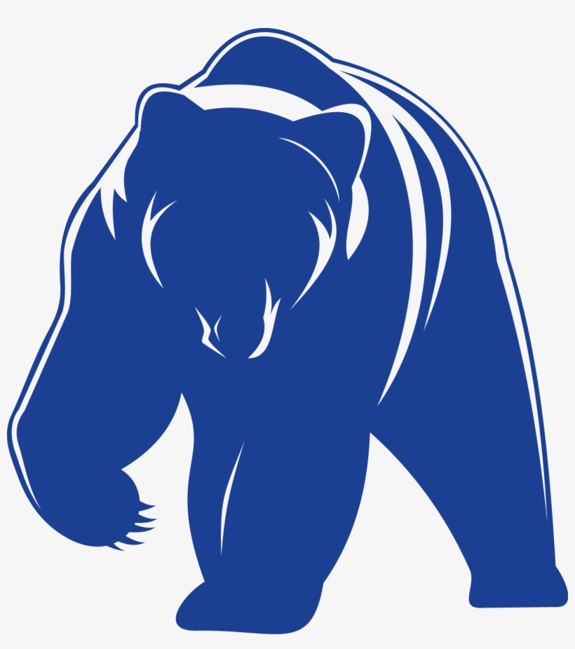 Probetraining Berlin Bears American Football - Black And White Bear Vector, transparent png #9147148