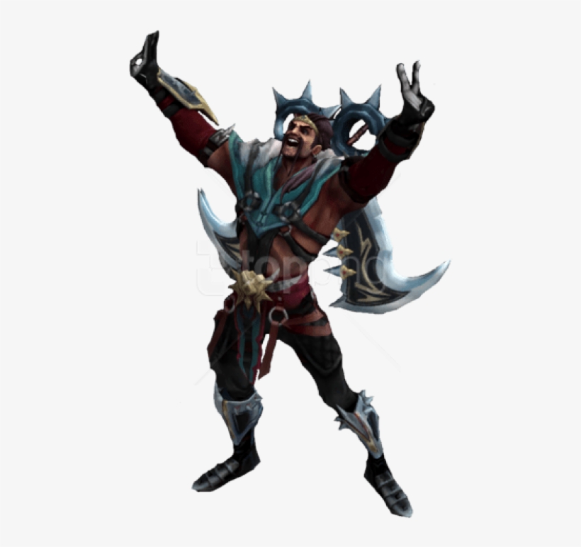 Free Png Download Draven From League Of Legends Png - League Of Legends Png, transparent png #9147669