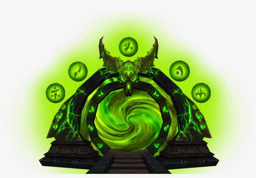 The Warlock Gateway Is A Rift Through Space That Is - Illustration, transparent png #9147670