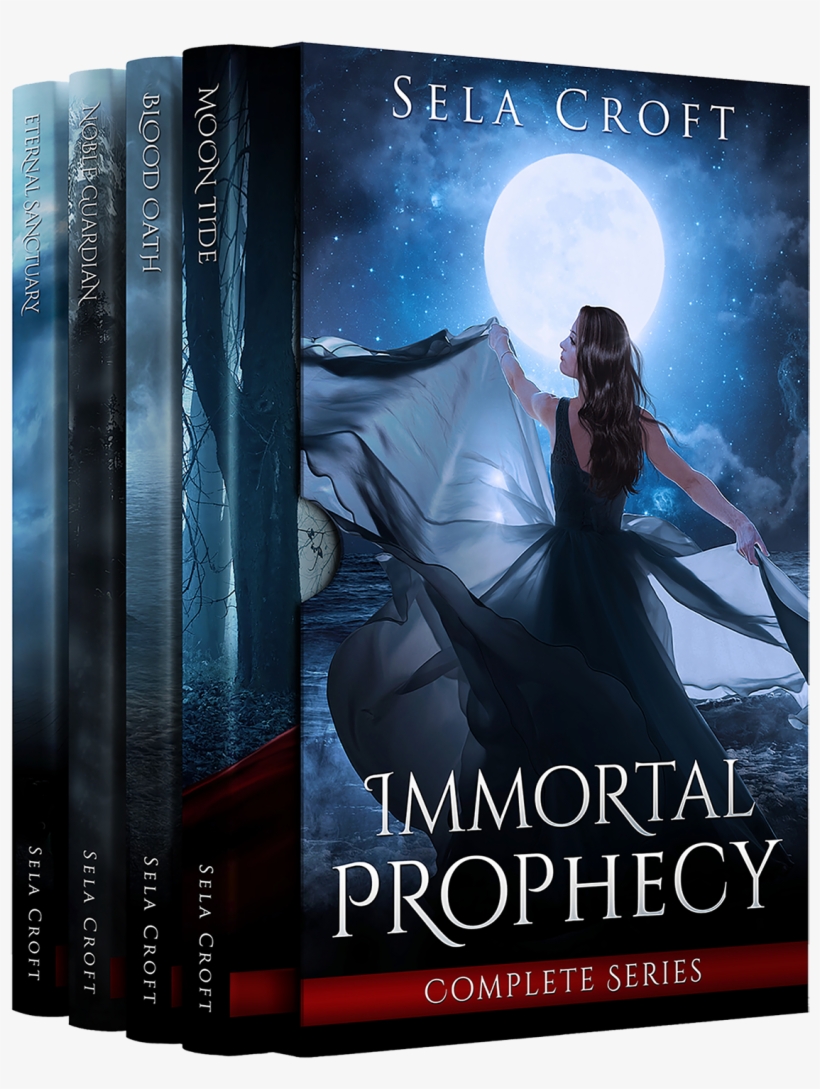 Immortal Prophecy - Completeseries - Book Cover, transparent png #9147792