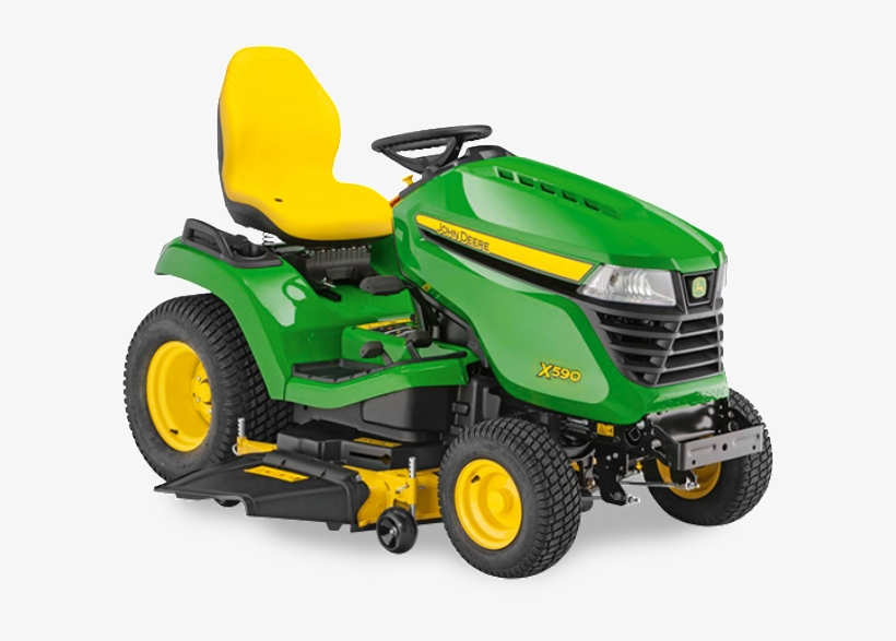 John Deere X590 Lawn Tractor 27852 P - Lawn Tractor, transparent png #9148584