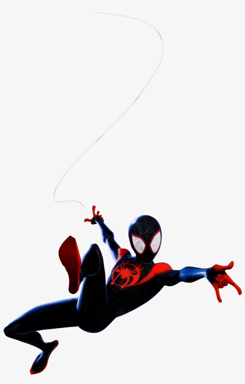 Spiderman Miles Moralas Spiderman - Spider Man Into The Spider Verse Stickers, transparent png #9148825