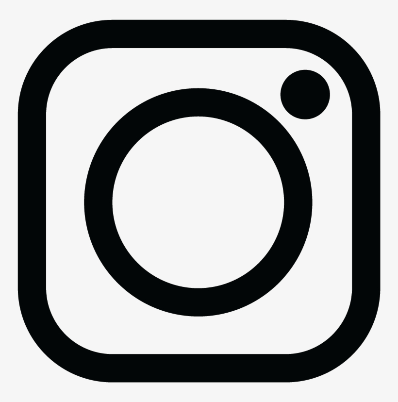 Instagram Logo Black - Circle, transparent png #9148826