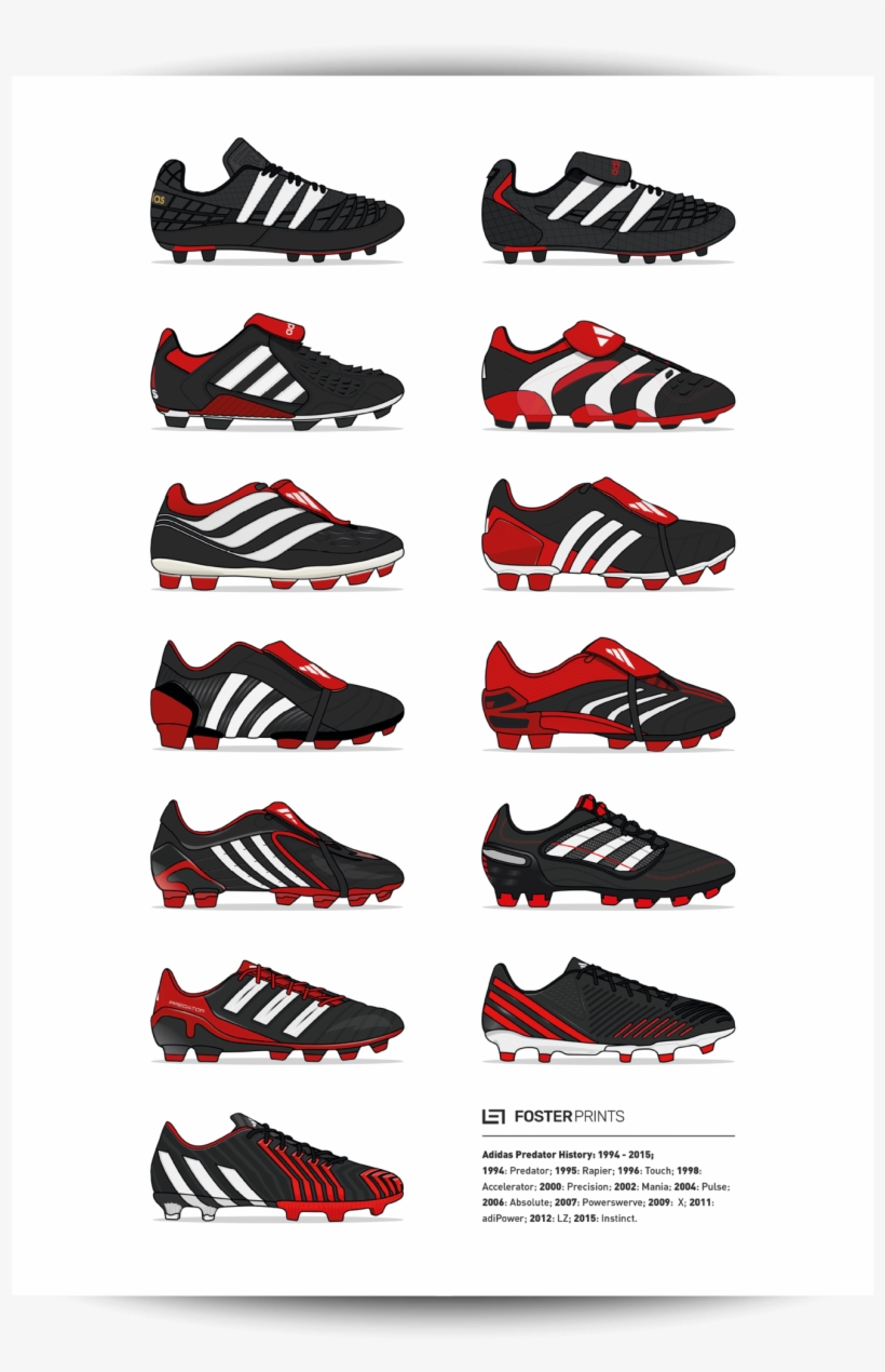 Predator Football Boots, Predator Boots, Adidas Predator, - Adidas Predator Originals 1998, transparent png #9149370