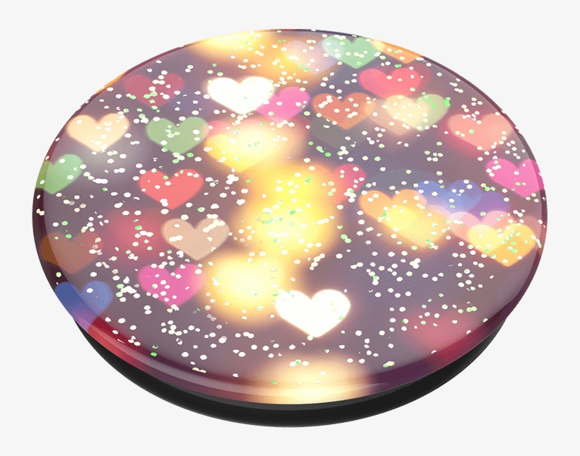 Glitter Bokeh Hearts - Circle, transparent png #9149990