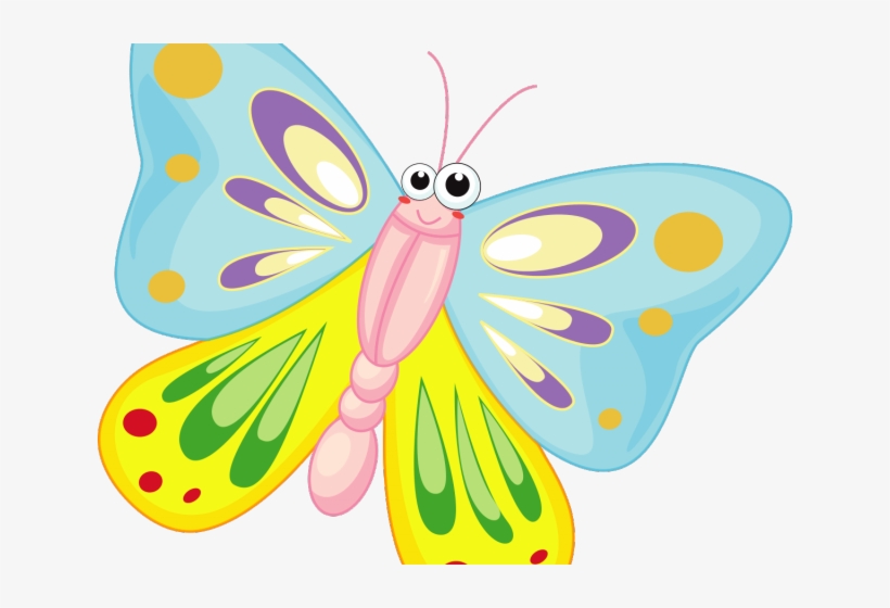 Butterfly Cliparts - Cartoon Transparent Butterfly Png, transparent png #9150069