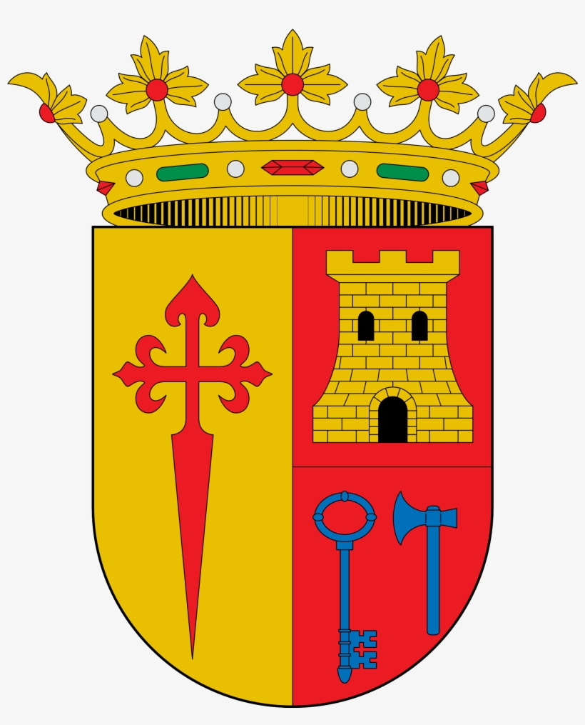 Open - Escudo Villanueva De Las Torres, transparent png #9151336