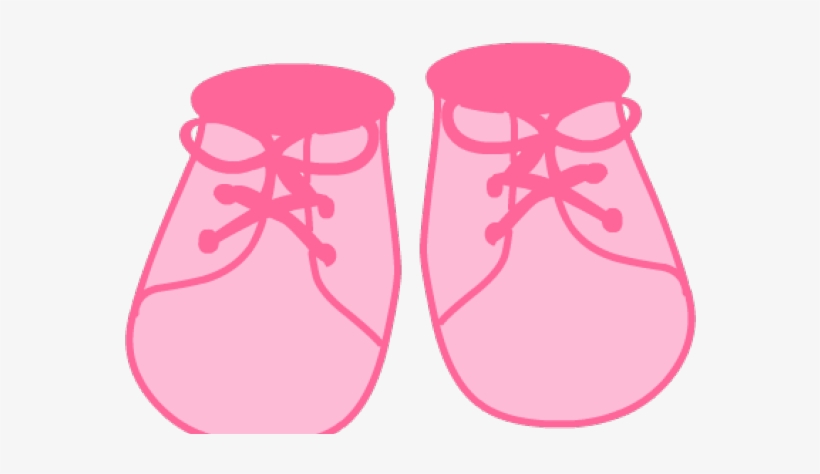Men Shoes Clipart Baby Shoe - Clip Art Of Baby Shoes, transparent png #9151886