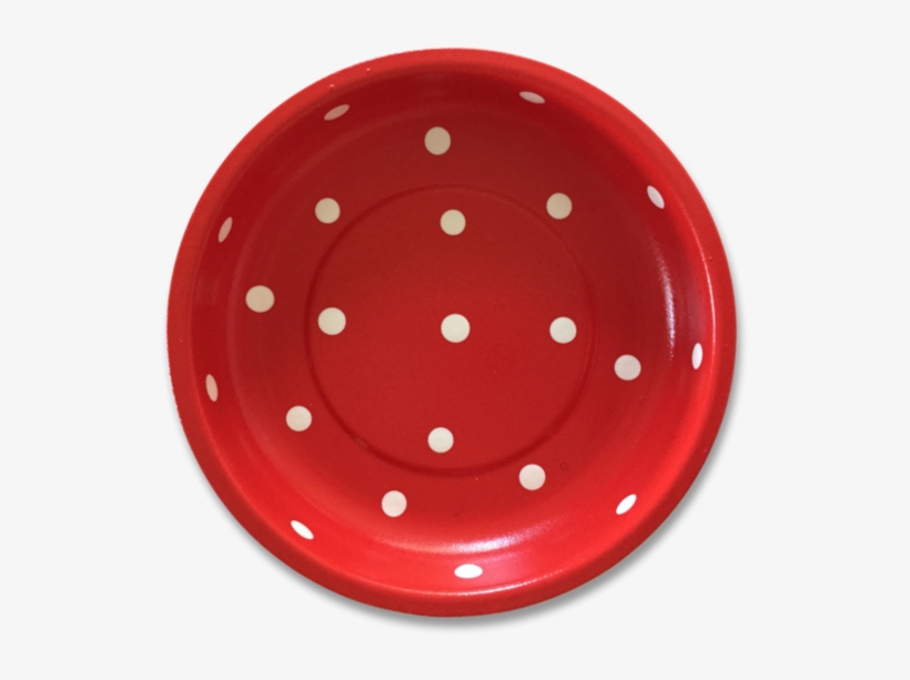 Pleasant Home Polka Dot Magnetic Pin Bowl Red - Circle, transparent png #9151920