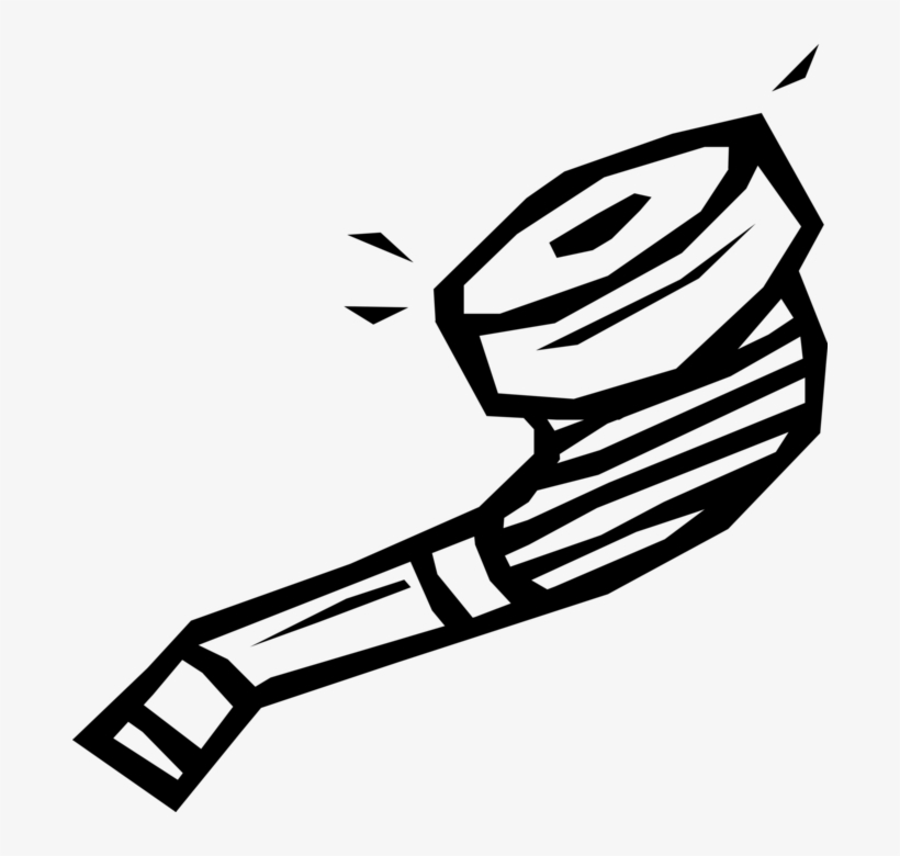 Vector Illustration Of Tobacco Smoking Pipe, transparent png #9152882