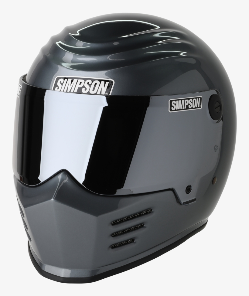Simpson Outlaw Bandit Motorcycle Helmet - Simpson Bandit Helmet, transparent png #9153651