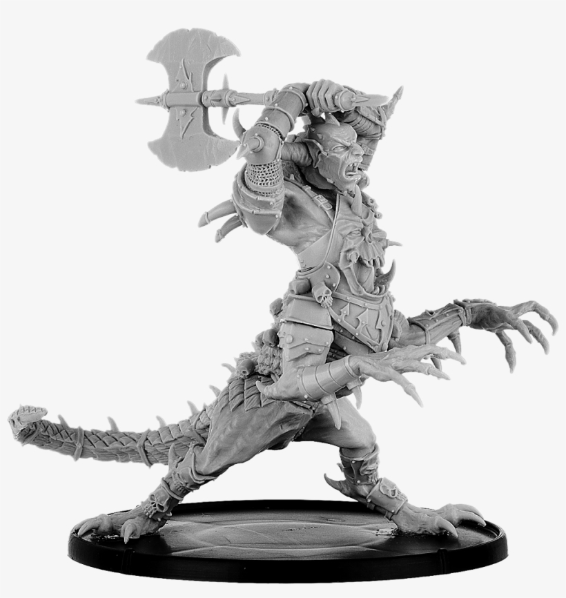 Kholukk, Ogre Drake Of The Grimwald With Unhelmed Head - Ogre, transparent png #9153938