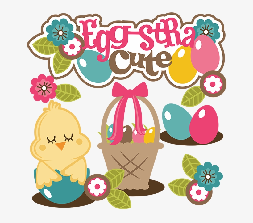 Egg-stra Cute Svg Collection For Scrapbooking Easter, transparent png #9154327