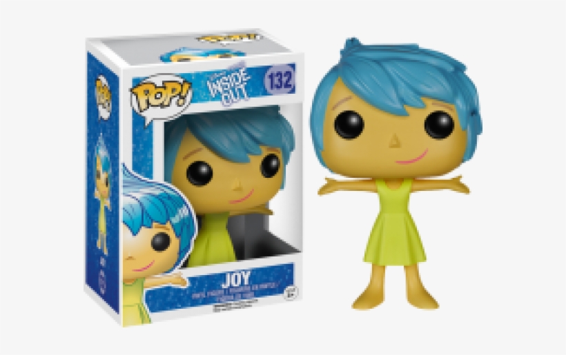 Joy Pop Vinyl - Funko Pop Inside Out, transparent png #9154374