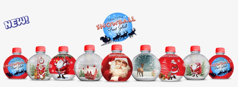 Fruit Water Splash Clipart Ball - Plastic Bottle, transparent png #9154598