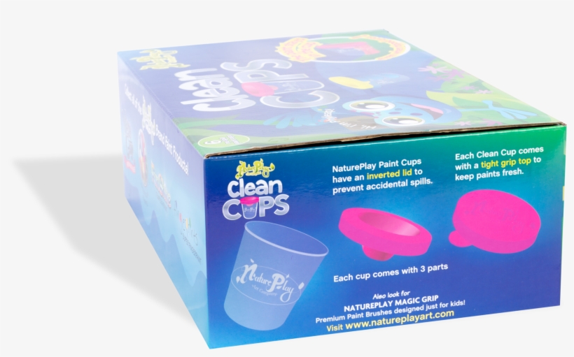 No Spill Paint Cups "clean, transparent png #9154602