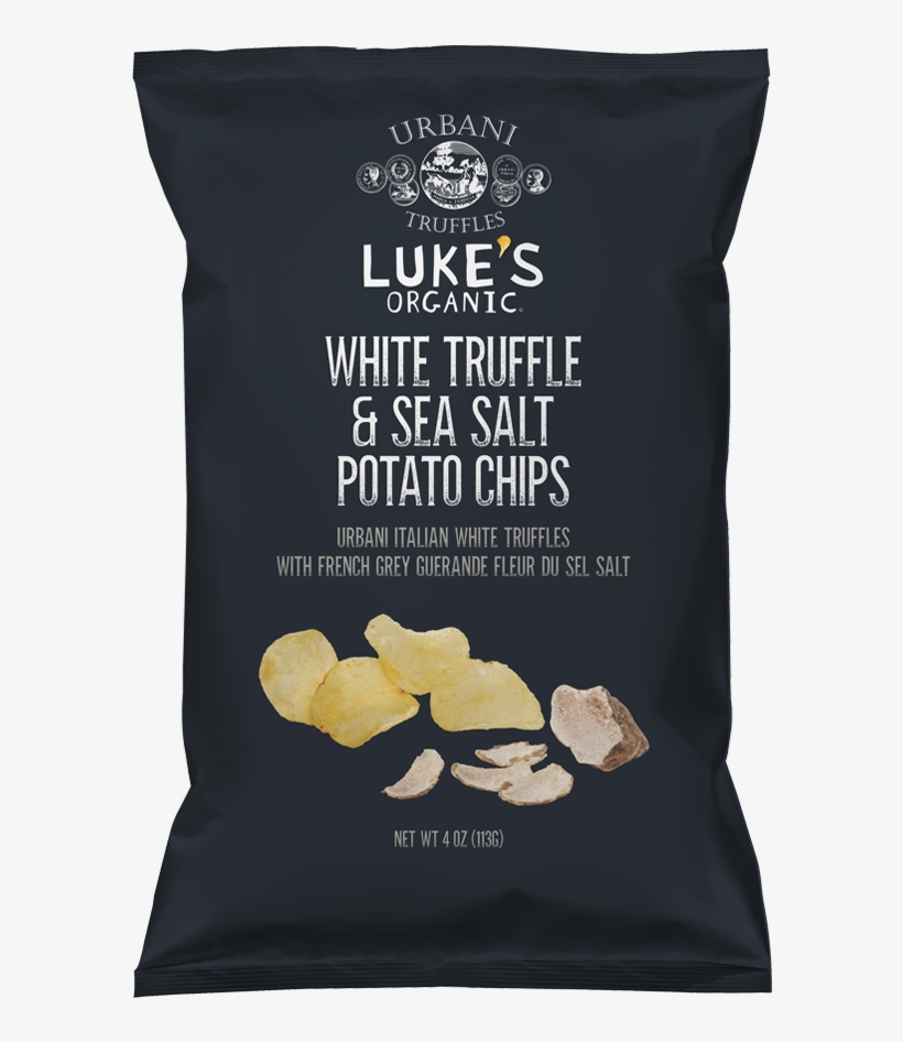 White Truffle & Sea Salt Potato Chips - Potato Chip, transparent png #9154730