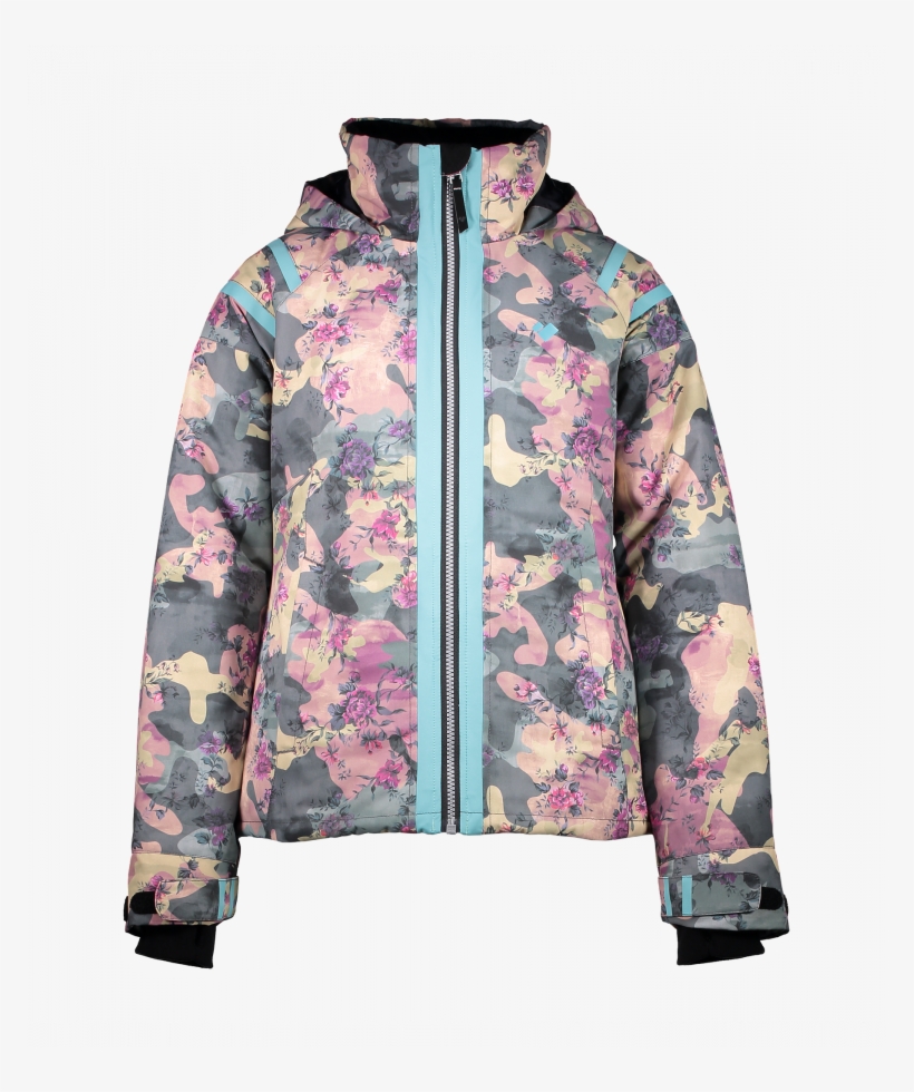 Obermeyer Taja Print Teen Girls' Jacket - Zipper, transparent png #9154773