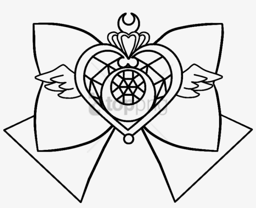 Free Png Download Crisis Moon Compact Manga Png Images - Line Art, transparent png #9155106