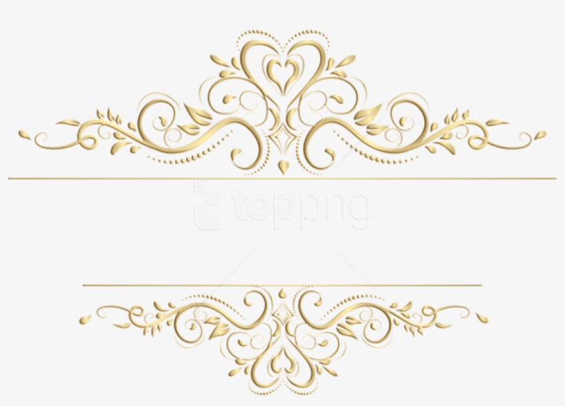 Free Png Download Decorative Element Transparent Clipart - Free Png Decorative Elements, transparent png #9155225