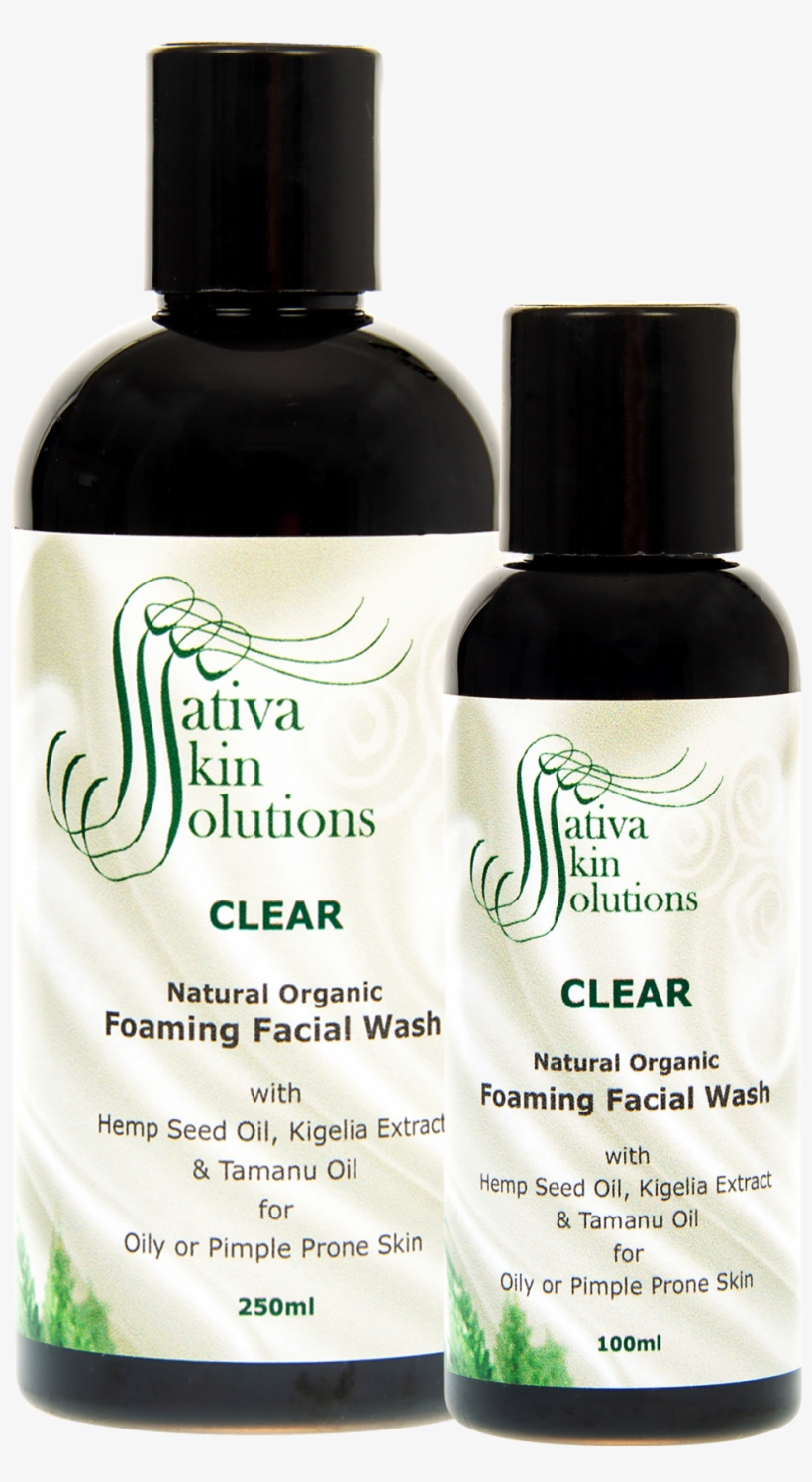 Sativa Clear Facial Wash - Cosmetics, transparent png #9155885