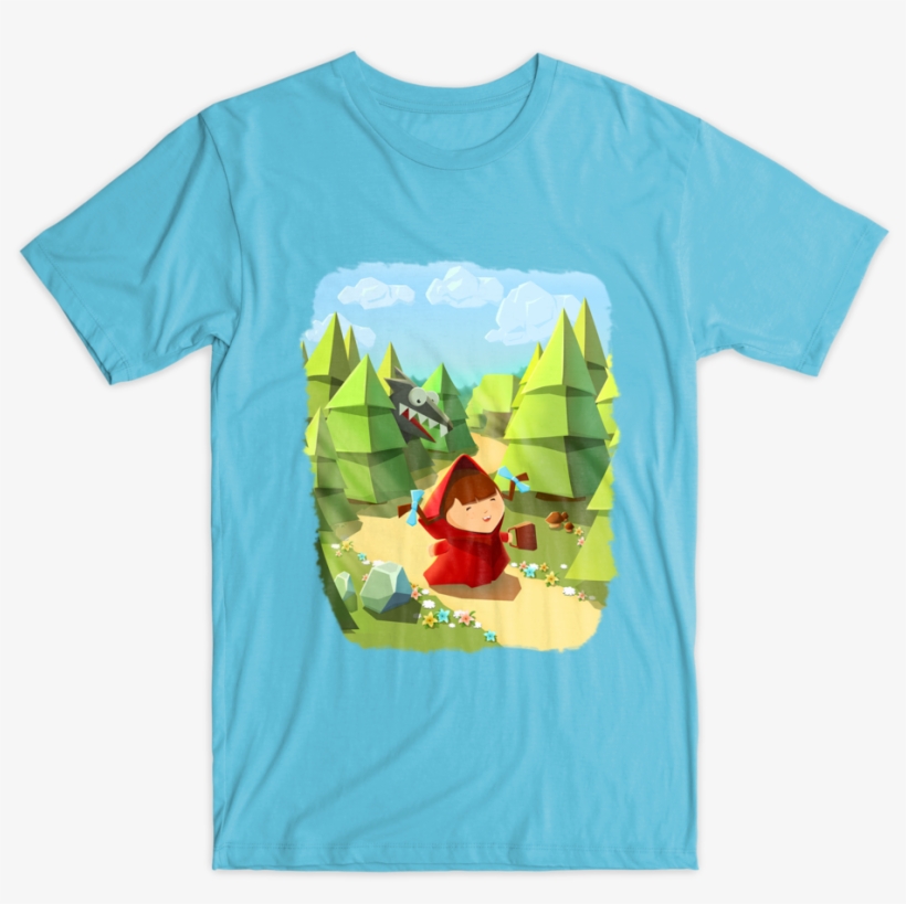 T Shirt Light Blue - Active Shirt, transparent png #9156270