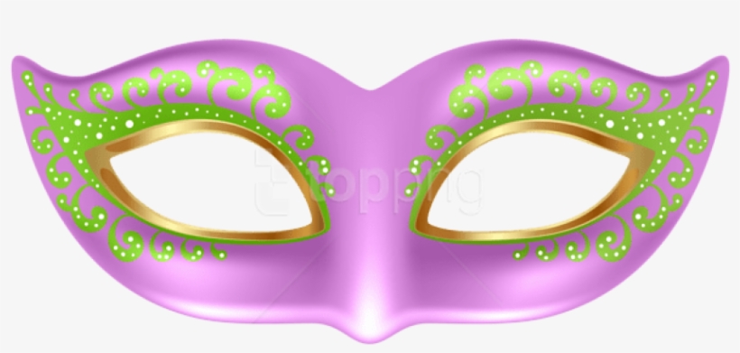 Free Png Download Pink Mask Transparent Clipart Png - Eye Mask Clip Art, transparent png #9156417