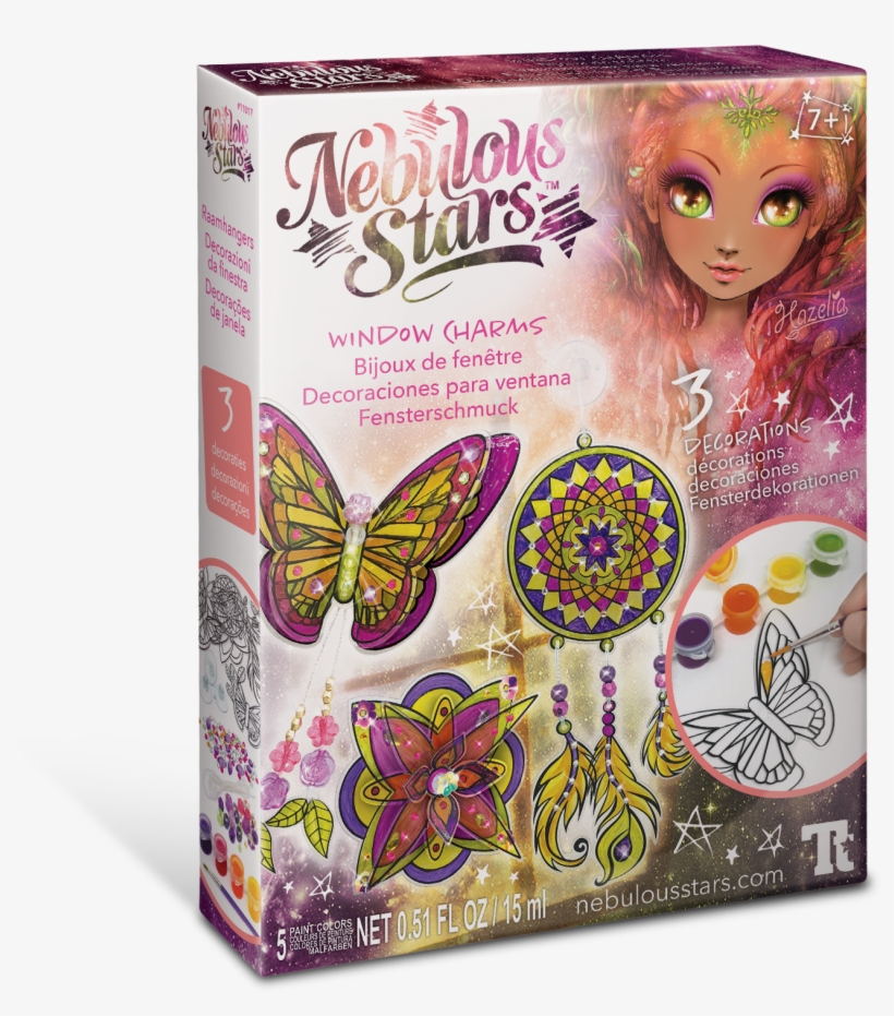 Nebulous Stars Window Charms, transparent png #9156421